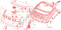 PUERTA TRASERA para Honda CIVIC 2.0 TYPE R 3 Puertas 6 velocidades manual 2007