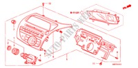 RADIO AUTOMATICA(RH)(2) para Honda CIVIC 1.8 TYPE S 3 Puertas Transmisión Manual Inteligente 2007