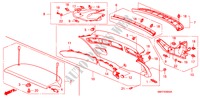 RECUBRIMIENTO PUERTA TR. para Honda CIVIC 2.0 TYPE R 3 Puertas 6 velocidades manual 2007