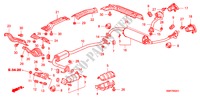 TUBERIA DE ESCAPE/SILENCIADOR (DIESEL)(1) para Honda CIVIC 2.2 BASE 3 Puertas 6 velocidades manual 2009