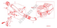 TUBO DE ADMISION DE AIRE(1.4L) para Honda CIVIC 1.4 TYPE S 3 Puertas Transmisión Manual Inteligente 2009
