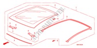 VIDRIO DE TECHO para Honda CIVIC 1.8 TYPE S 3 Puertas 6 velocidades manual 2009