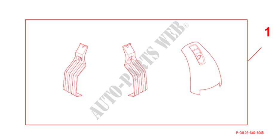 FRONT CLAMPS FOR ROOF RACK para Honda CIVIC 1.8 TYPE S 3 Puertas Transmisión Manual Inteligente 2007