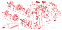 ACONDICIONADOR DE AIRE(COMPRESOR)(1.8L) para Honda CIVIC 1.8 BASE 3 Puertas 6 velocidades manual 2011