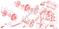 ACONDICIONADOR DE AIRE(COMPRESOR)(2.0L) para Honda CIVIC 2.0 TYPE-R    RACE 3 Puertas 6 velocidades manual 2011
