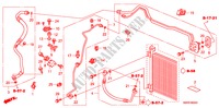 ACONDICIONADOR DE AIRE(MANGUERAS/TUBERIAS)(RH)(2) para Honda CIVIC 2.0 TYPE-R   CHAMP 3 Puertas 6 velocidades manual 2010