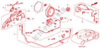 ANTENA DE RADIO(LH) para Honda CIVIC 1.4 BASE 3 Puertas Transmisión Manual Inteligente 2010