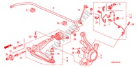 ARTICULACION DELANTERA para Honda CIVIC 2.0 TYPE-R   CHAMP 3 Puertas 6 velocidades manual 2010