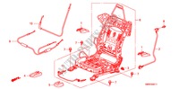 ASIENTO DEL.(IZQ.)(2.0L) para Honda CIVIC 2.0 TYPE-R    PLUS 3 Puertas 6 velocidades manual 2011