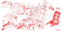 ASIENTO DELANTERO(DER.)(1.4L)(1.8L)(DIESEL) para Honda CIVIC 2.2 TYPE-S    PLUS 3 Puertas 6 velocidades manual 2011