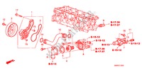 BOMBA DE AGUA(1.4L) para Honda CIVIC 1.4 BASE 3 Puertas Transmisión Manual Inteligente 2010