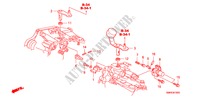 BRAZO DE CAMBIO/PALANCA DE CAMBIO(DIESEL) para Honda CIVIC 2.2 TYPE-S 3 Puertas 6 velocidades manual 2011