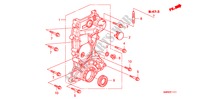 CAJA DE CADENA(1.4L) para Honda CIVIC 1.4 BASE 3 Puertas 6 velocidades manual 2011