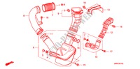 CAMARA DE RESONADOR(1.8L) para Honda CIVIC 1.8 BASE 3 Puertas 6 velocidades manual 2010