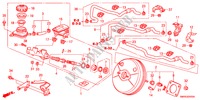CILINDRO MAESTRO DE FRENO/ALIMENTACION MAESTRA(LH) para Honda CIVIC 2.0 TYPE-R 3 Puertas 6 velocidades manual 2010