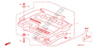CUBIERTA DE MOTOR(DIESEL) para Honda CIVIC 2.2 BASE 3 Puertas 6 velocidades manual 2011