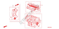EQUIPO DE EMPACADURA(1.4L) para Honda CIVIC 1.4 TYPE-S 3 Puertas 6 velocidades manual 2011