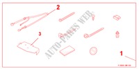 HDD NAVI ATTACHMENT   RHD para Honda CIVIC 1.4 BASE 3 Puertas 6 velocidades manual 2010