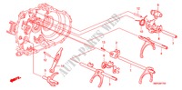 HORQUILLA DE CAMBIO(DIESEL) para Honda CIVIC 2.2 BASE 3 Puertas 6 velocidades manual 2011