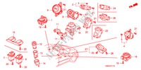 INTERRUPTOR(LH) para Honda CIVIC 1.4 BASE 3 Puertas Transmisión Manual Inteligente 2010