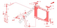 MANGUERA DE RADIADOR/TANQUE DE RESERVA(1.8L) para Honda CIVIC 1.8 TYPE-S 3 Puertas Transmisión Manual Inteligente 2011