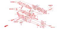 MULTIPLE DE ADMISION(DIESEL) para Honda CIVIC 2.2 BASE 3 Puertas 6 velocidades manual 2011