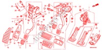 PEDAL(LH) para Honda CIVIC 1.4 BASE 3 Puertas Transmisión Manual Inteligente 2010