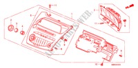 RADIO AUTOMATICA(LH)(1) para Honda CIVIC 2.0 TYPE-R   CHAMP 3 Puertas 6 velocidades manual 2010