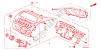 RADIO AUTOMATICA(RH)(2) para Honda CIVIC 2.0 TYPE-R   CHAMP 3 Puertas 6 velocidades manual 2011