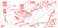 TANQUE DE COMBUSTIBLE(DIESEL) para Honda CIVIC 2.2 BASE 3 Puertas 6 velocidades manual 2010