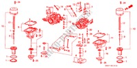 CARBURADOR(DER.)(IZQ.) para Honda CONCERTO EX 4 Puertas 5 velocidades manual 1990