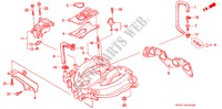 MULTIPLE DE ADMISION(PGM FI) (1.5L) para Honda CONCERTO 1.5I 4 Puertas 5 velocidades manual 1991