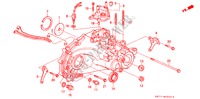 ALOJAMIENTO TRANSMISION para Honda ACCORD 2.0I 4 Puertas 5 velocidades manual 1994