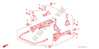 ASIENTO DEL. (IZQ.)(1) para Honda ACCORD 2.0I 4 Puertas 5 velocidades manual 1994