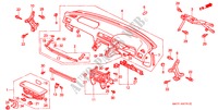 PANEL DE INSTRUMENTO(RH) para Honda ACCORD 1.8IS 4 Puertas 5 velocidades manual 1996