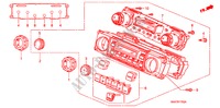 ACONDICIONADOR DE AIRE CONTROL(LH) para Honda CIVIC 1.8 LS 4 Puertas 6 velocidades manual 2007