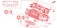 ACONDICIONADOR DE AIRE CONTROL(RH) para Honda CIVIC 1.6 SE 4 Puertas 5 velocidades manual 2007