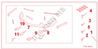 FRONT SKIRT para Honda CIVIC 1.6 LS 4 Puertas 5 velocidades manual 2006