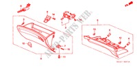 GUARNICION DE INSTRUMENTO(LADO DE PASAJERO) (RH) para Honda CIVIC 1.8 SES 4 Puertas 6 velocidades manual 2007