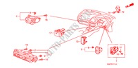 INTERRUPTOR(RH) para Honda CIVIC 1.6 SE 4 Puertas 5 velocidades manual 2006