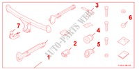 SEMI DETACHABLE TRAILER HITCH para Honda CIVIC 1.8 LS 4 Puertas 6 velocidades manual 2007