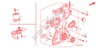 BOMBA DE ACEITE para Honda CIVIC 1.8 ES 4 Puertas 6 velocidades manual 2008