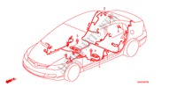 CONJUNTO DE ALAMBRES(RH) (3) para Honda CIVIC 1.8 VXI 4 Puertas 5 velocidades automática 2009