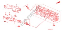 INYECTOR DE COMBUSTIBLE para Honda CIVIC 1.8 ES 4 Puertas 6 velocidades manual 2008