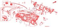 PANEL DE INSTRUMENTO(RH) para Honda CIVIC 1.8 S 4 Puertas 5 velocidades automática 2009