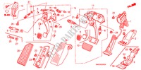 PEDAL(LH) para Honda CIVIC 1.8 ES 4 Puertas 6 velocidades manual 2008