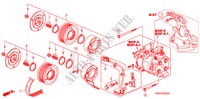 ACONDICIONADOR DE AIRE(COMPRESOR) para Honda CIVIC 1.8 S 4 Puertas 6 velocidades manual 2011