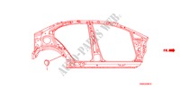 ANILLO(LADO) para Honda CIVIC 1.8 ES 4 Puertas 5 velocidades automática 2011