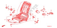 ASIENTO DEL.(RH)(LADO DE CONDUCTOR) para Honda CIVIC 1.6 S 4 Puertas 5 velocidades automática 2011