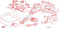 BANDEJA TRASERA/PORTAEQUIPAJE para Honda CIVIC 1.8 VXI 4 Puertas 5 velocidades manual 2011